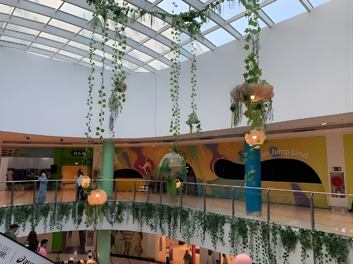 Vibrant Multi-Level Atrium
